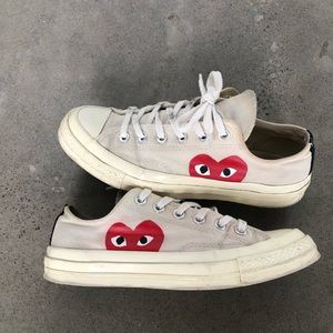 Comme des Garçon Play Converse
